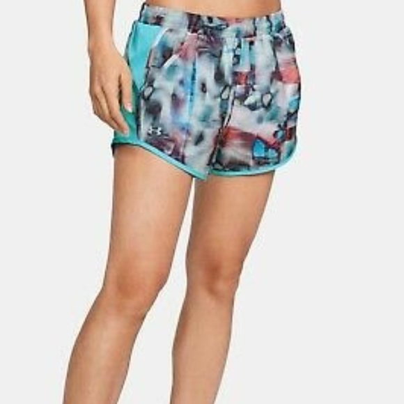 Under Armour Fly By Active Shorts Bright Orange S - Picture 3 of 9